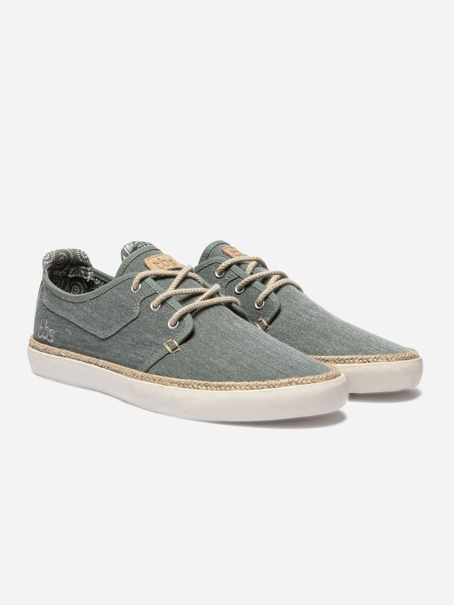 Tennis En Toile Homme Kaki