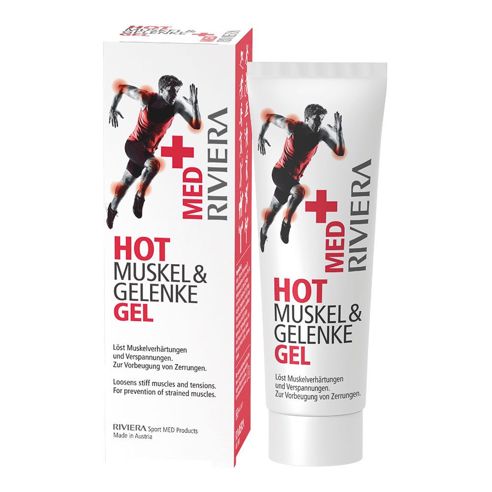 RIVIERA MED+ HOT Muskel und Gelenke Gel