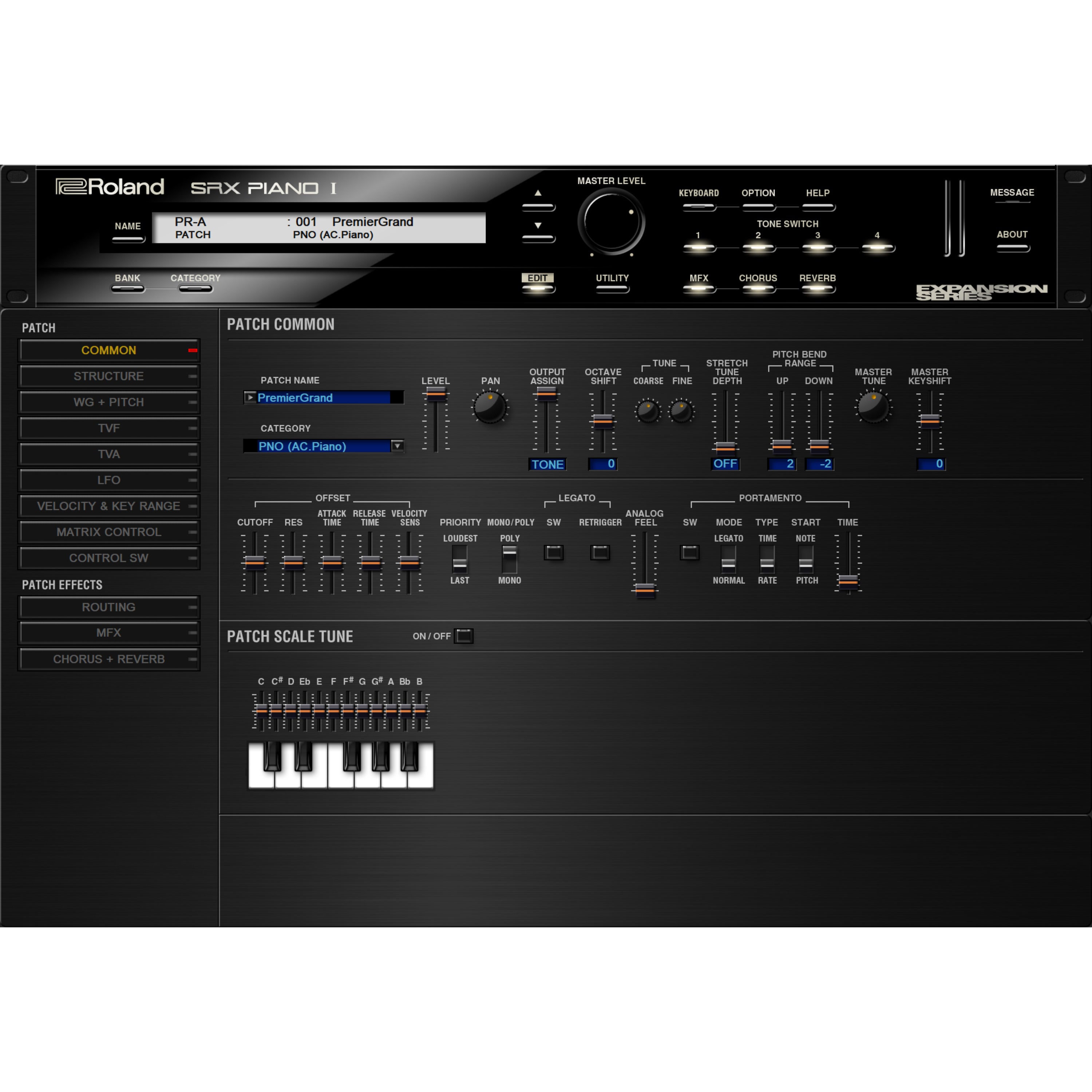 Roland Cloud SRX Piano I (download)