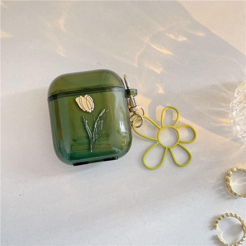 Capritz - AirPods/Pro-hoesje met bloemenprint