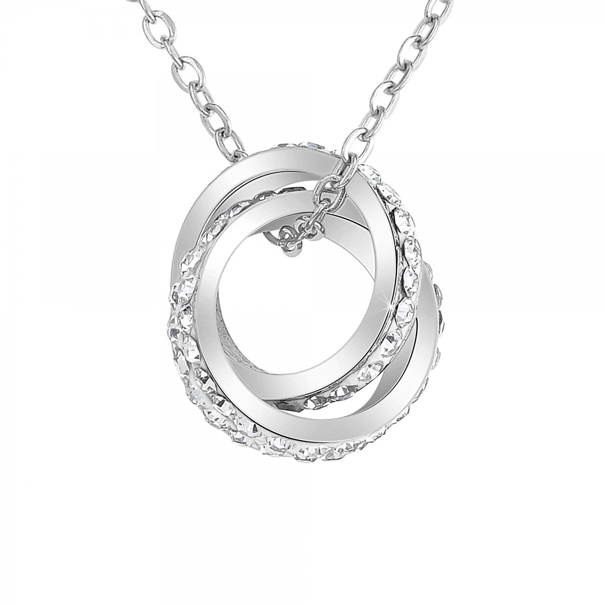 Collier SC Crystal orné de cristaux scintillants