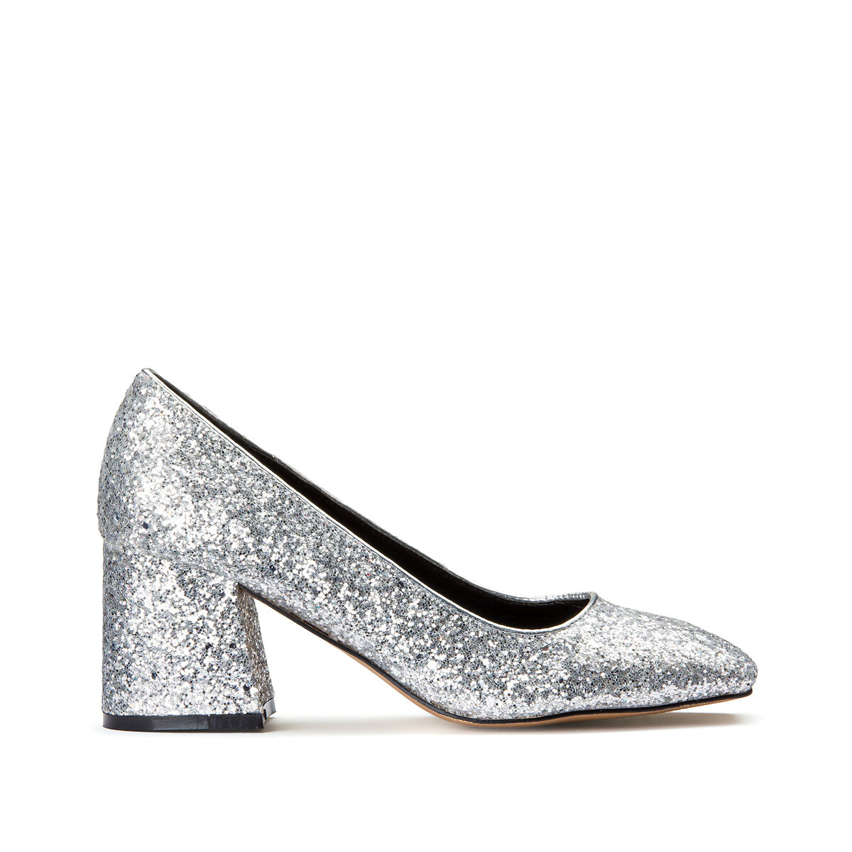 COLEÇÕES LA REDOUTE<br>Sapatos de salto com lantejoulas