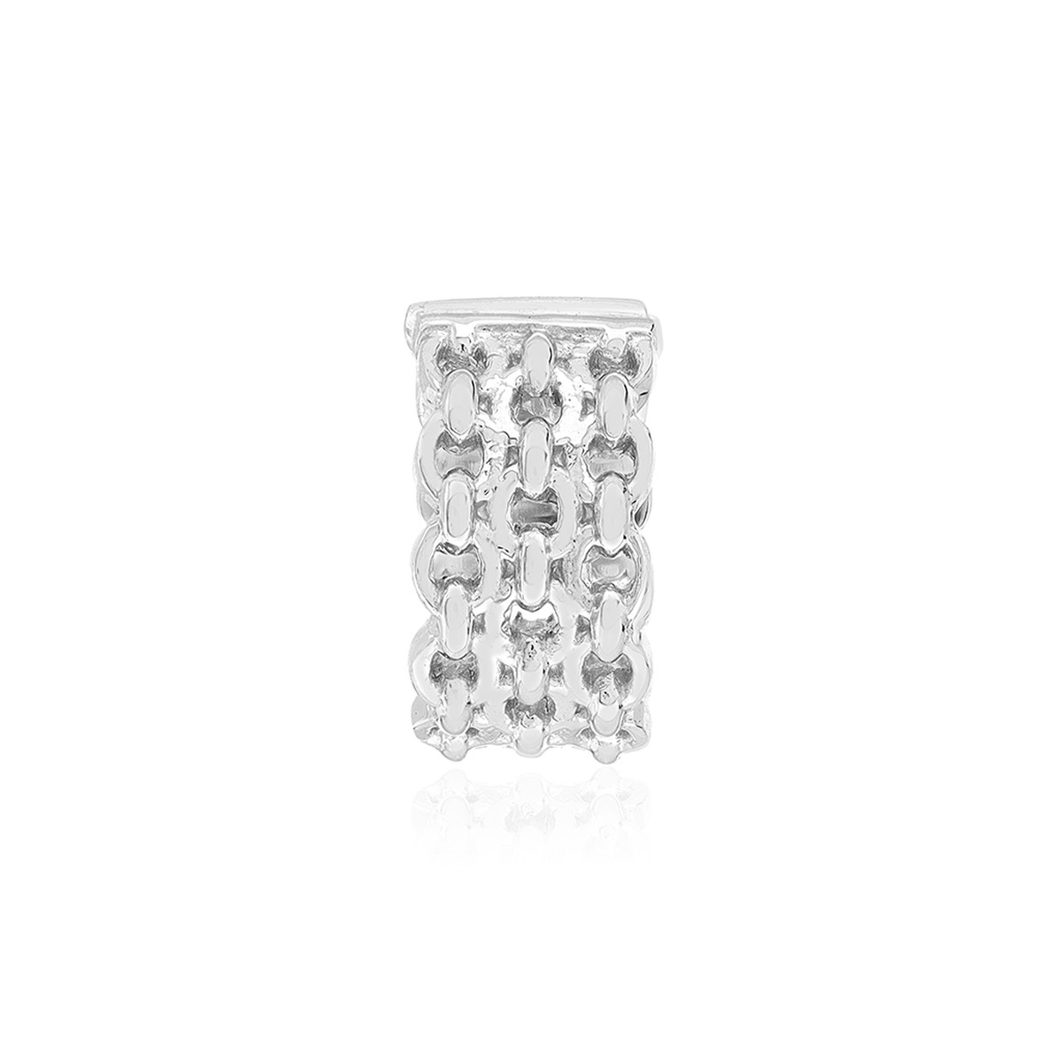 Clip d'oreille earcuff argent 925 style chainage vendu à l'unité