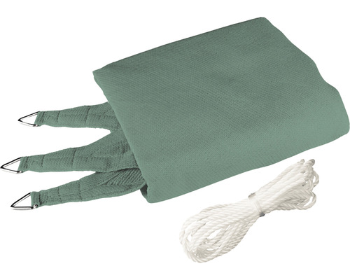 Capri Triangle Zonnescherm 4m Groen