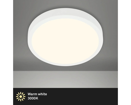 LED plafondlamp 24W 2900 lm 3000 K HxØ 5x38 cm Runa wit