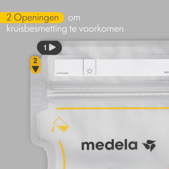 Medela Moedermelkbewaarzakjes met schenktuit 50 stuks