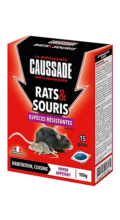 Pat'appat rats et souris espèces résistantes Caussade 150g