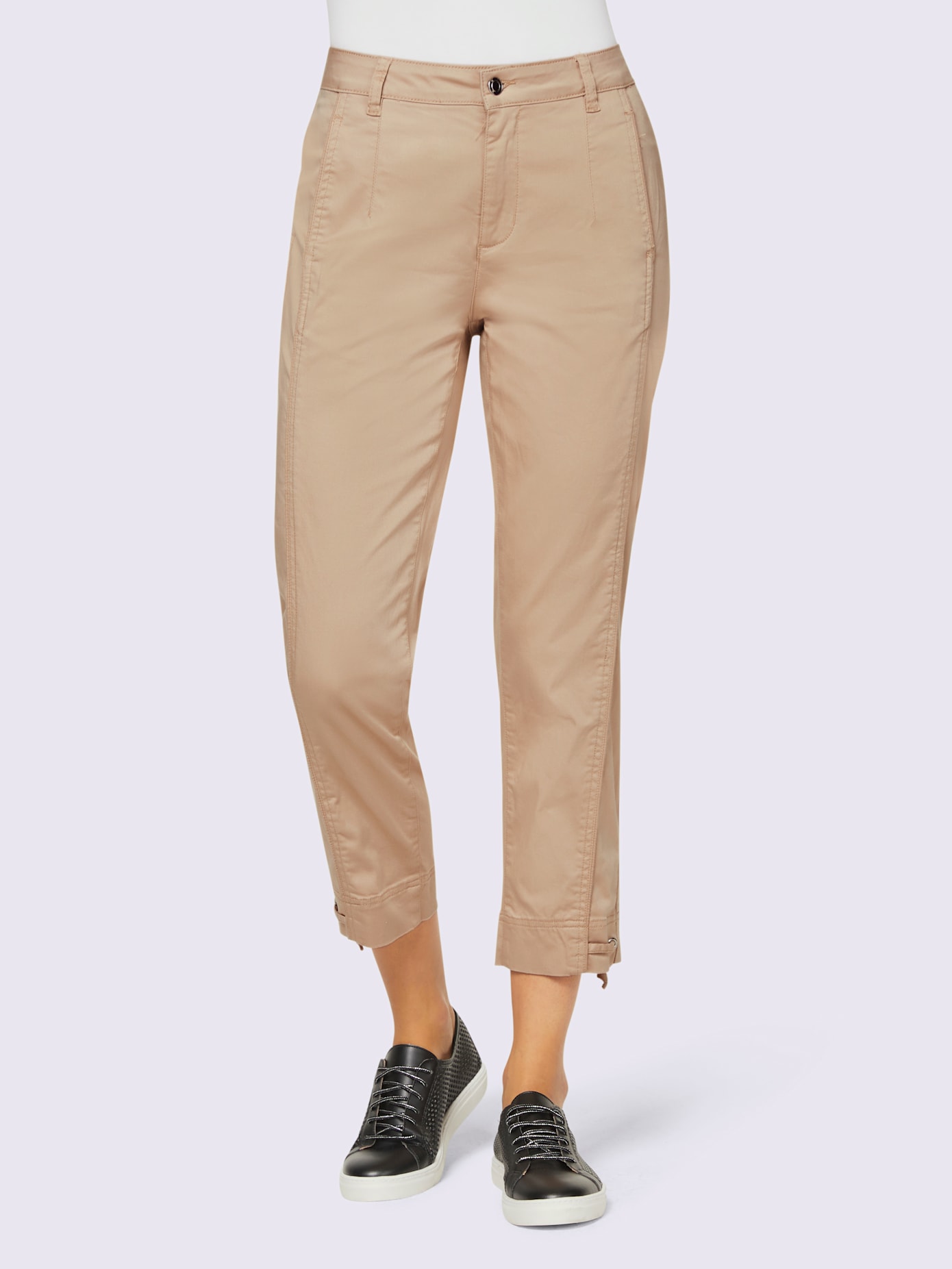 Pantalon laçage au bas des jambes