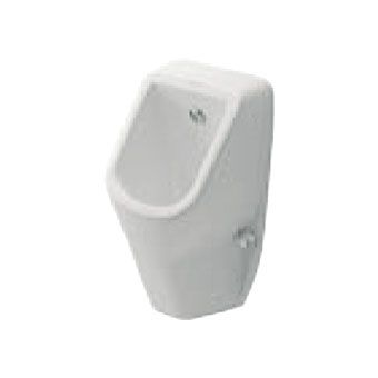 Duravit D-Code urinoir m. achterinlaat m. bevestiging z. spoelrand m. sproeikop en sifon wit