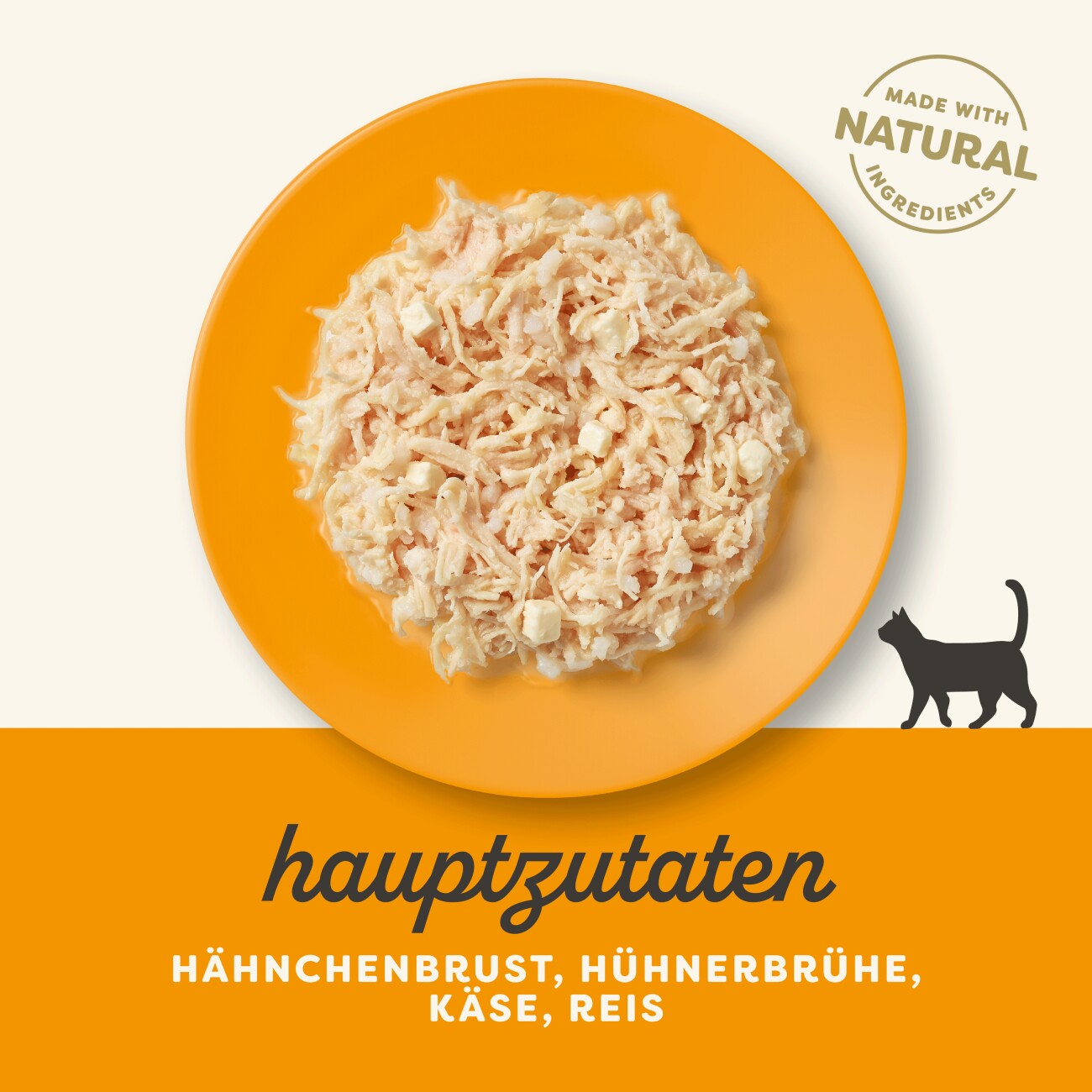 Applaws Nassfutter Katze Adult in Brühe Hühnerbrust mit Käse 24x156 g