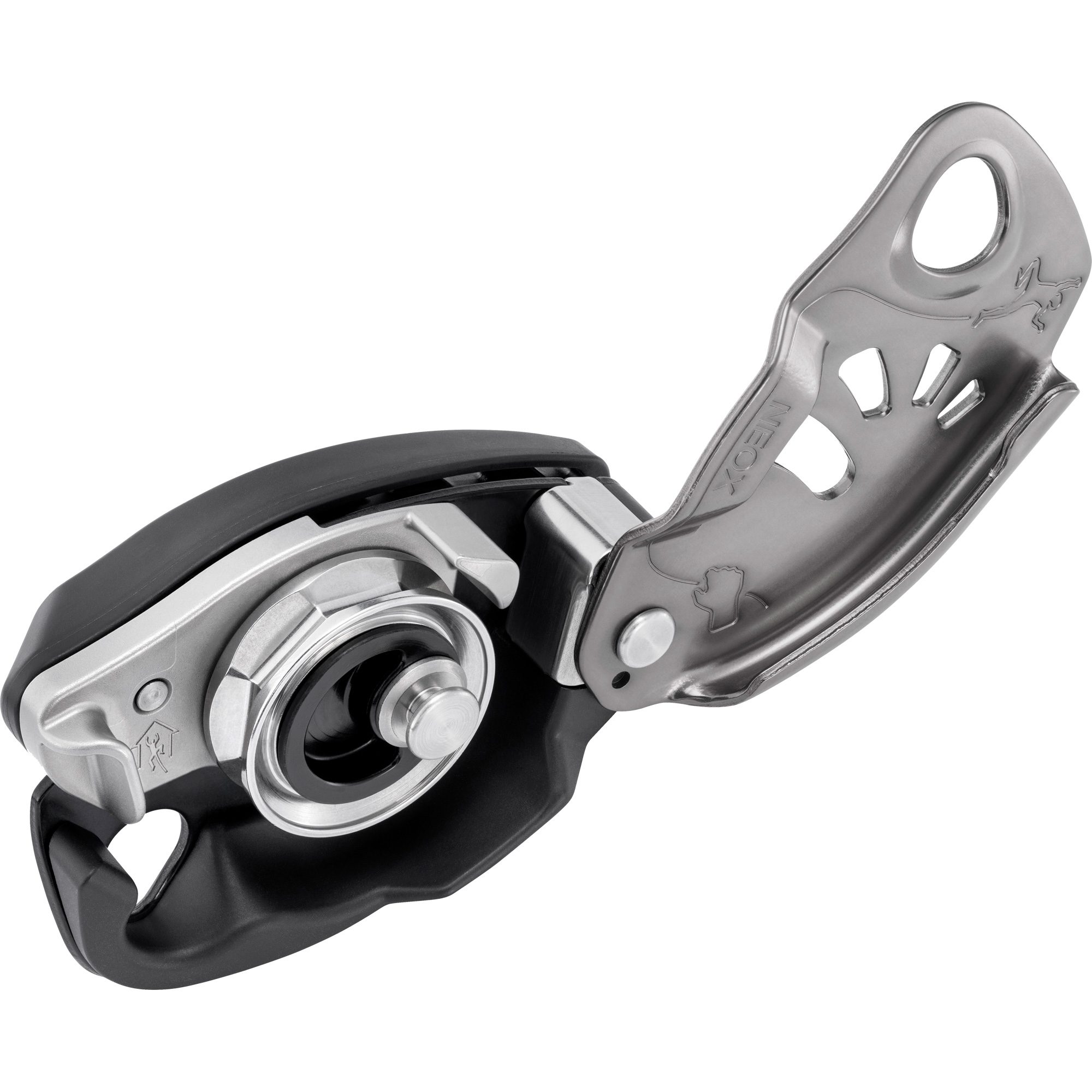 Petzl Neox Sicherungsgerät light grey