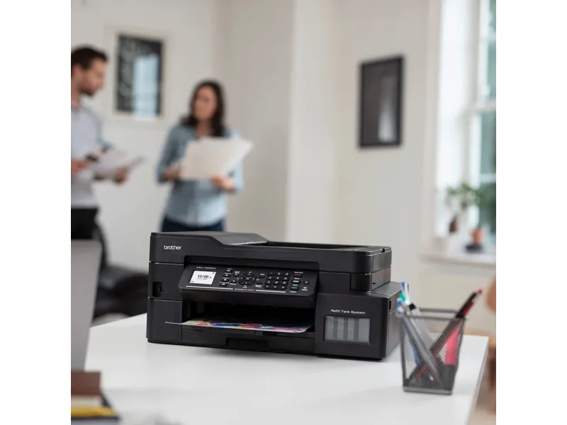 Brother MFC-T920DW - Multifunktionsprinter - farve - blækprinter - 215.9 x 355.6 mm (original) - op til 13 spm (kopiering) - op til 17 spm (udskriver) - 230 ark - 14.4 Kbps - USB 2.0, LAN, Wi-Fi(n)