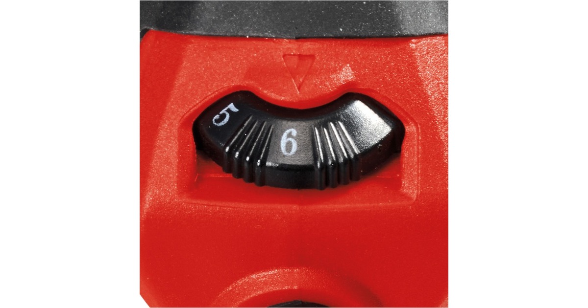 EINHELLTE-MG 350 EQ Multitool multifunctioneel gereedschap  (Rood/zwart, Incl. koffer, invalzaagblad en schuurpapier)