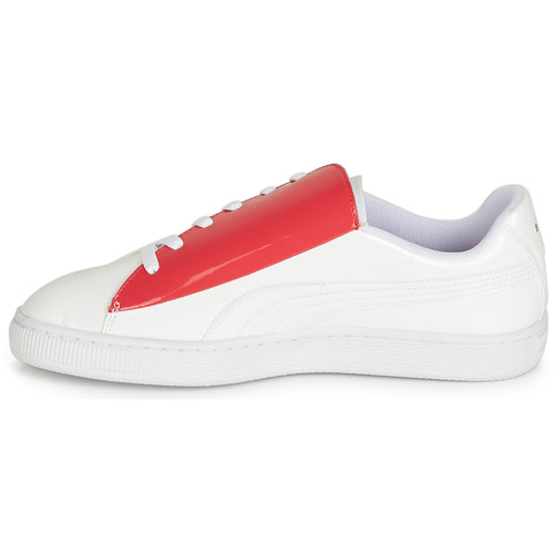 Puma - WN BASKET CRUSH.WH-HIBISCU - Blanc