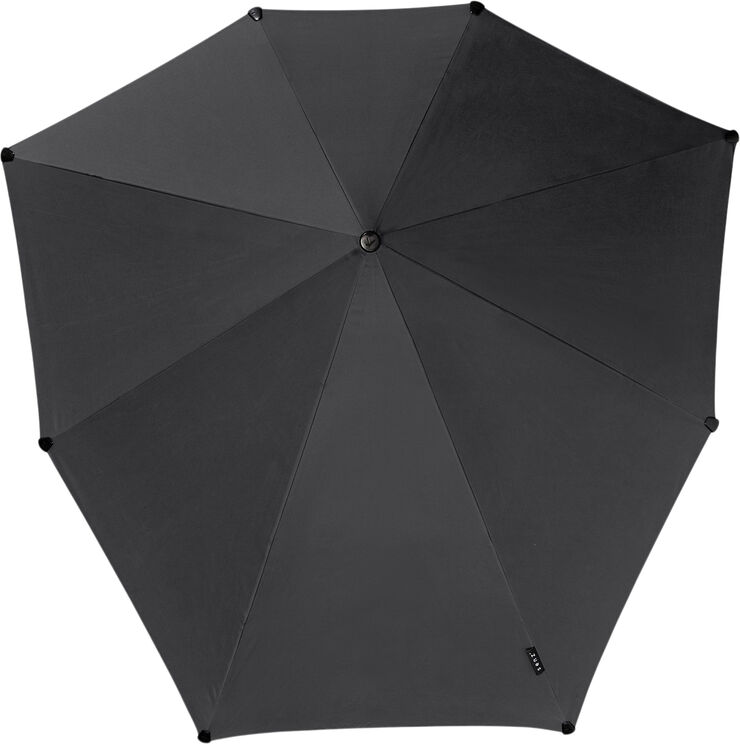 Senz Senz Large stick storm umbrella pure black Pure black
