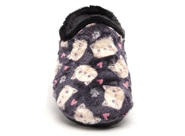 La maison de l espadrille chaussons femme 6506 5 noir