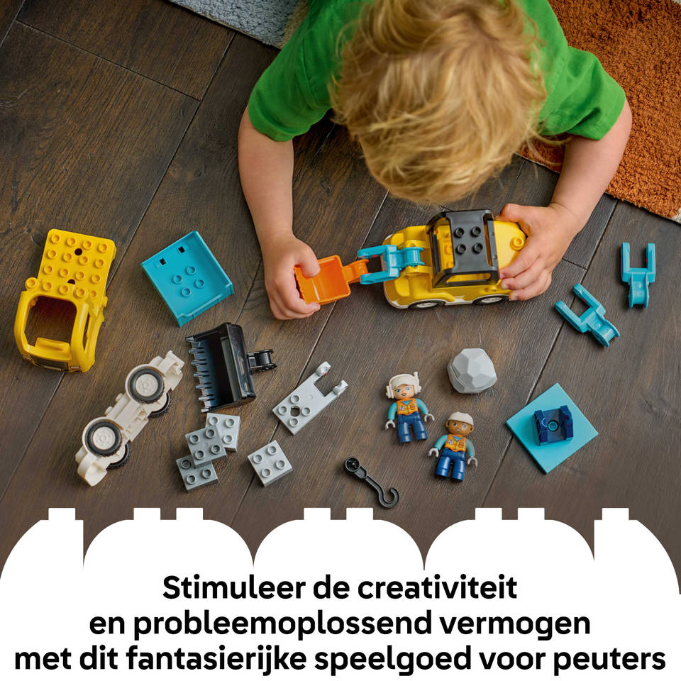 LEGO DUPLO 3-in-1 bouwvoertuigen 10475