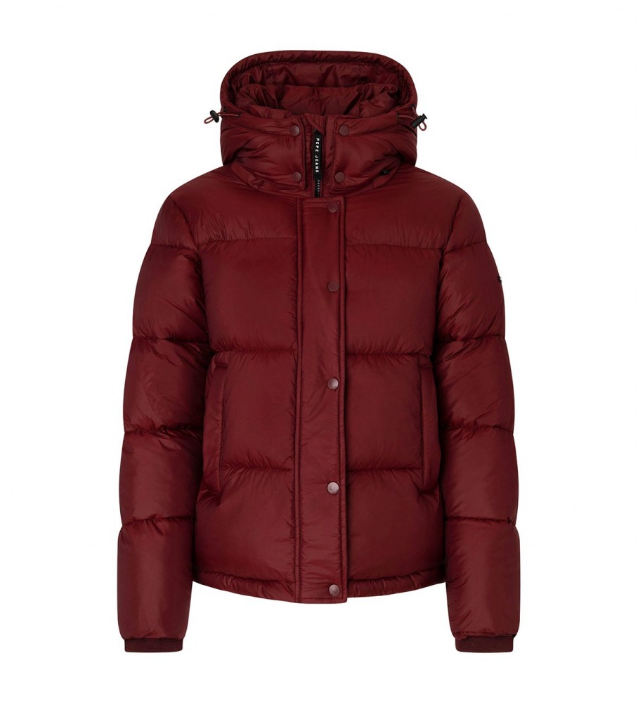 Jaqueta Pepe Jeans Morgan, cor bordô