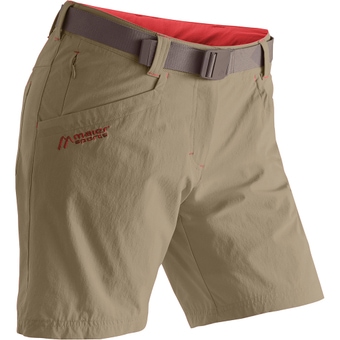 Maier Sports Lulaka Shorts Coriander/red Orcher Damen