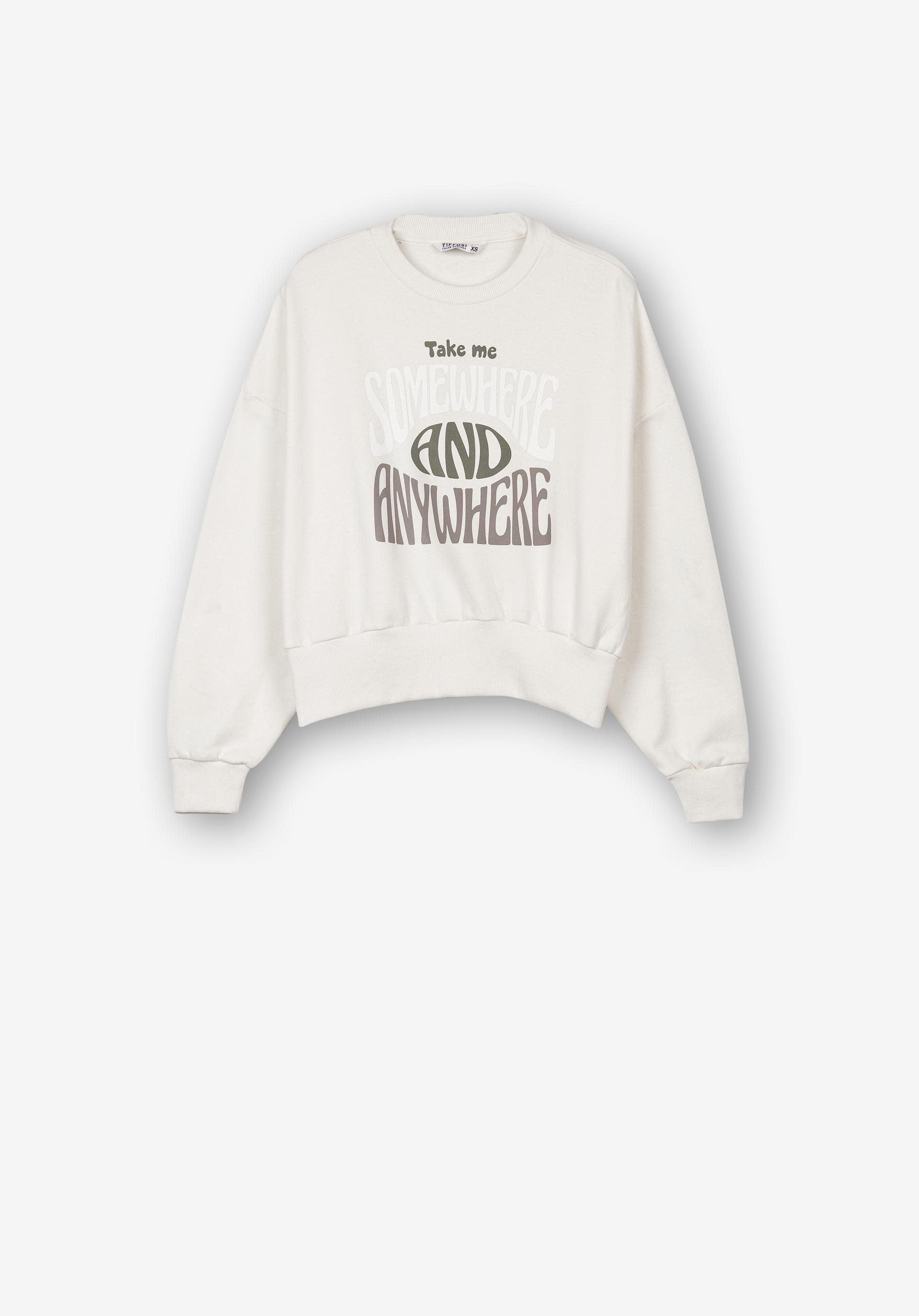 Sweatshirt com Mensagem