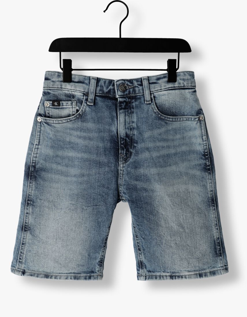 CALVIN KLEIN blauwe calvin klein korte broek denim shorts high visual