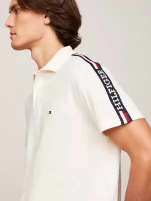 Polo Hilfiger Monotype Global Stripe na manga