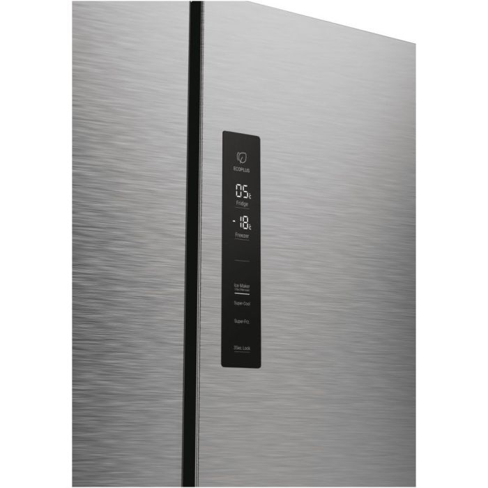 Haier Side-by-Side Multi Door CUBE 90 SERIE 5 HCR5919EHMP Platinum Inox - Interner Wassertank
