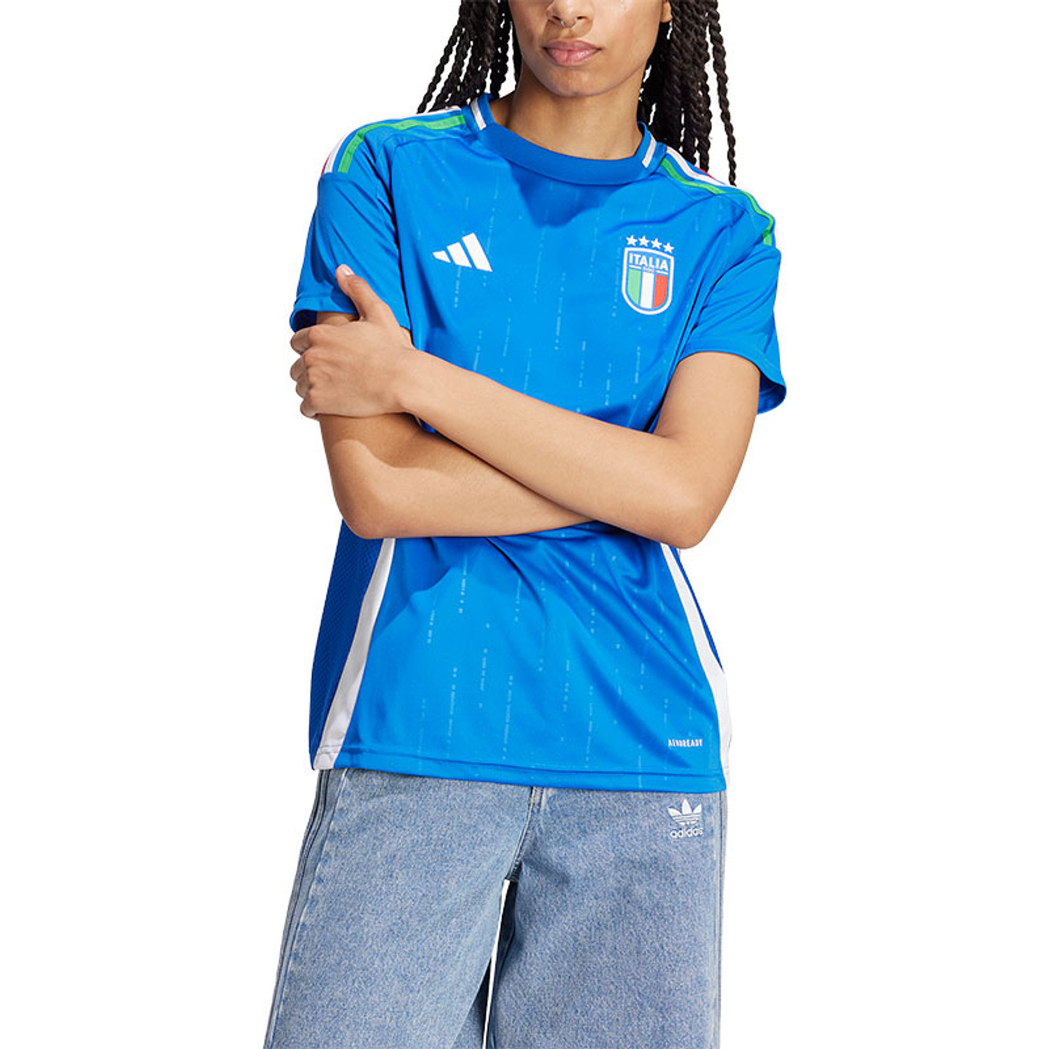 adidas Italië Thuis Shirt Dames