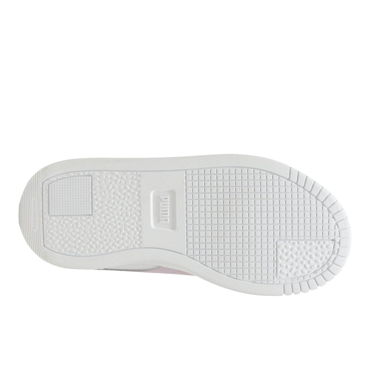 PUMA-Carinastv-jg-Baskets - Talon plat - Blanc