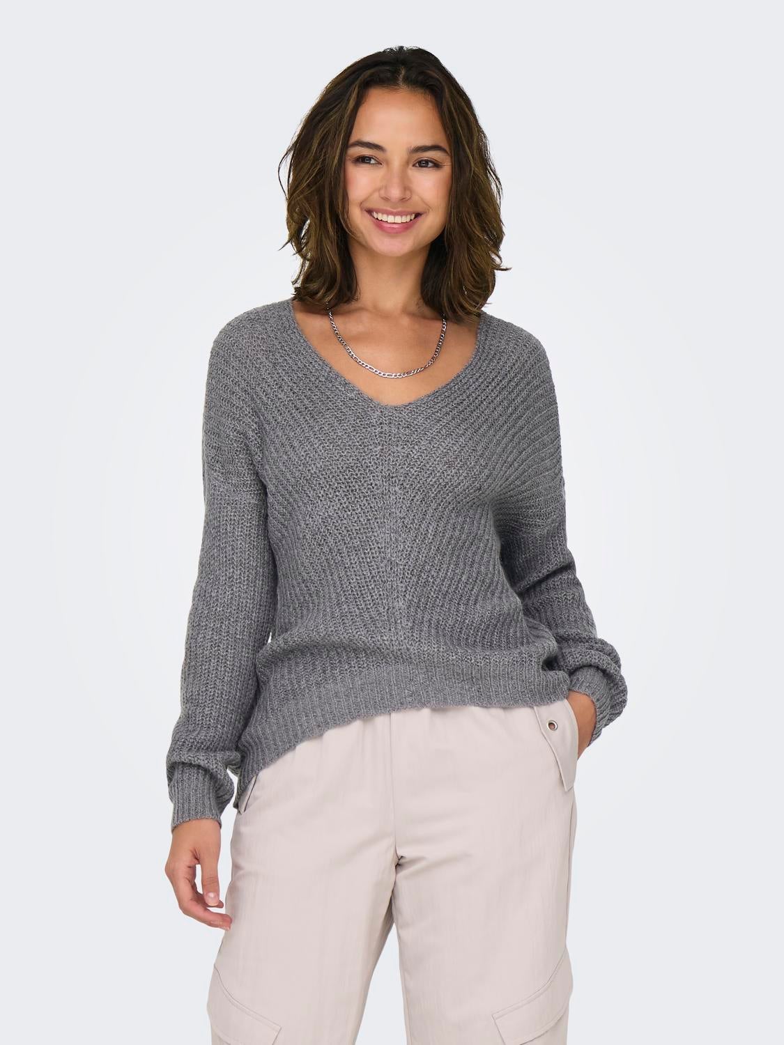 JDYNEW Strickpullover December Sky