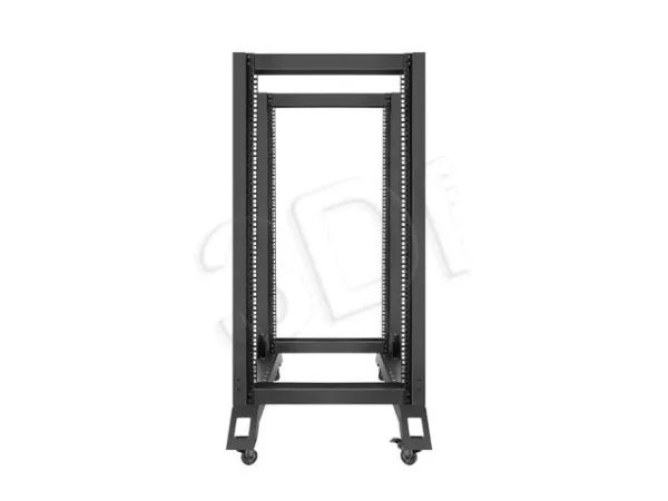 Lanberg - Rack åben ramme - sort - 22U - 19