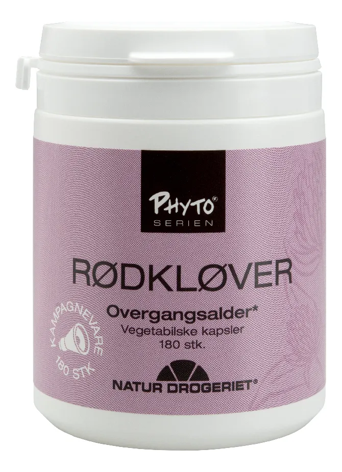 Natur-Drogeriet Rødkløver 300 mg - 180 kaps.