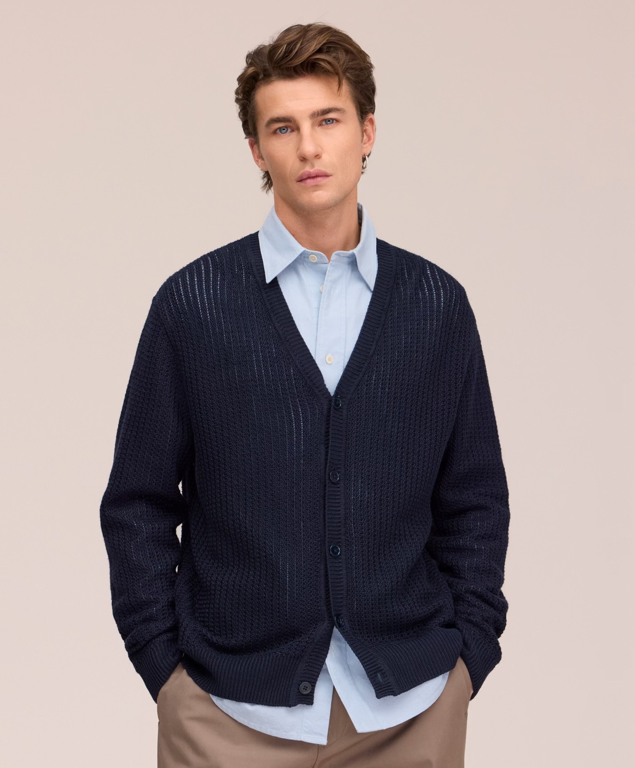 NN.07 Heren vest blauw