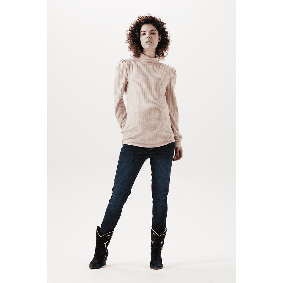 SUPERMOM Langarmshirt Casey Oatmeal
