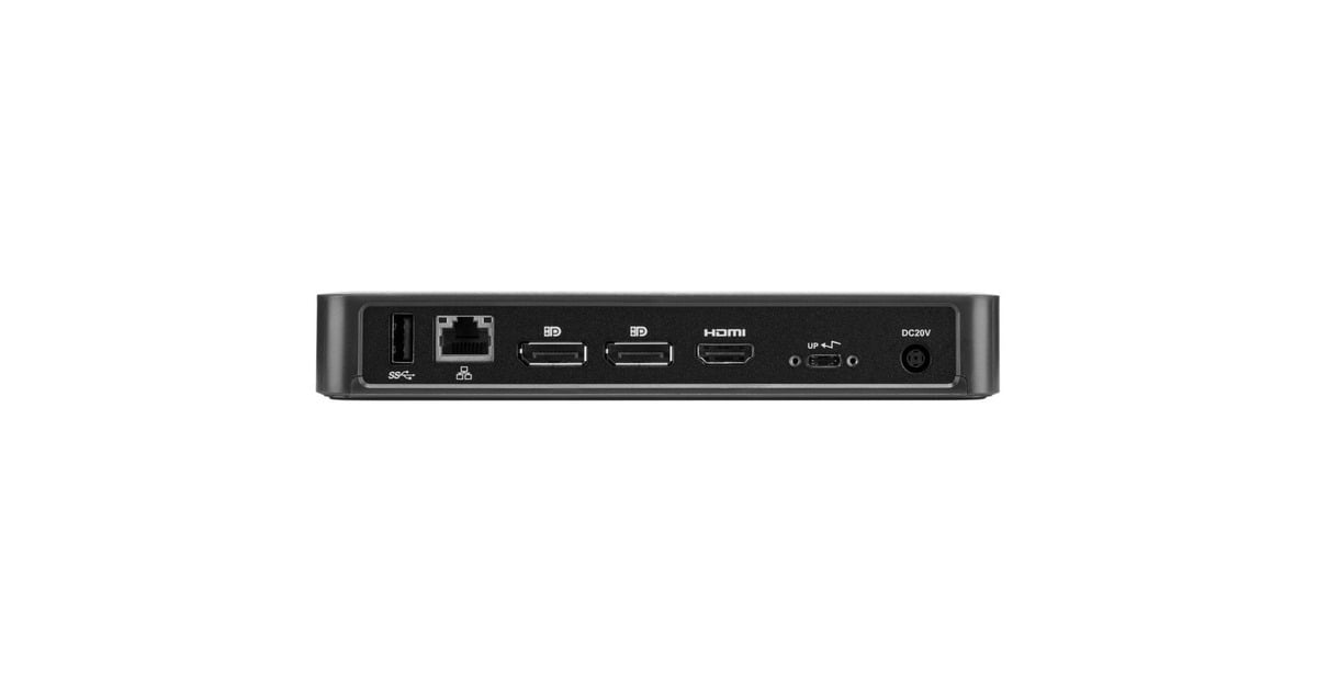 TargusUSB-C Multi-Function DisplayPort Alt. Mode Triple Video Docking Station  (Grijs, 85Watt)