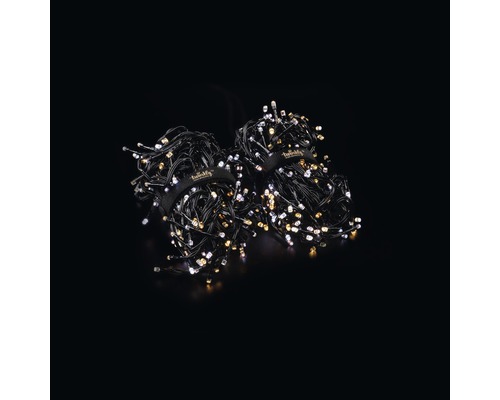 Twinkly LED Cluster Lichtsnoer Generatie II 400 LED's Lichtkleuren: Koel Wit, Warm Wit en Geel, incl. App Bediening