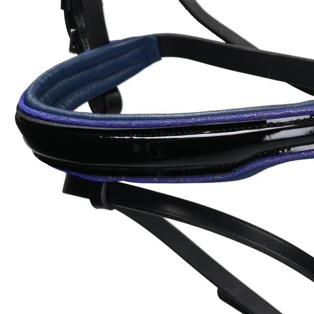 Hoofdstel HORSEGEAR HGLucido Zwart-blauw