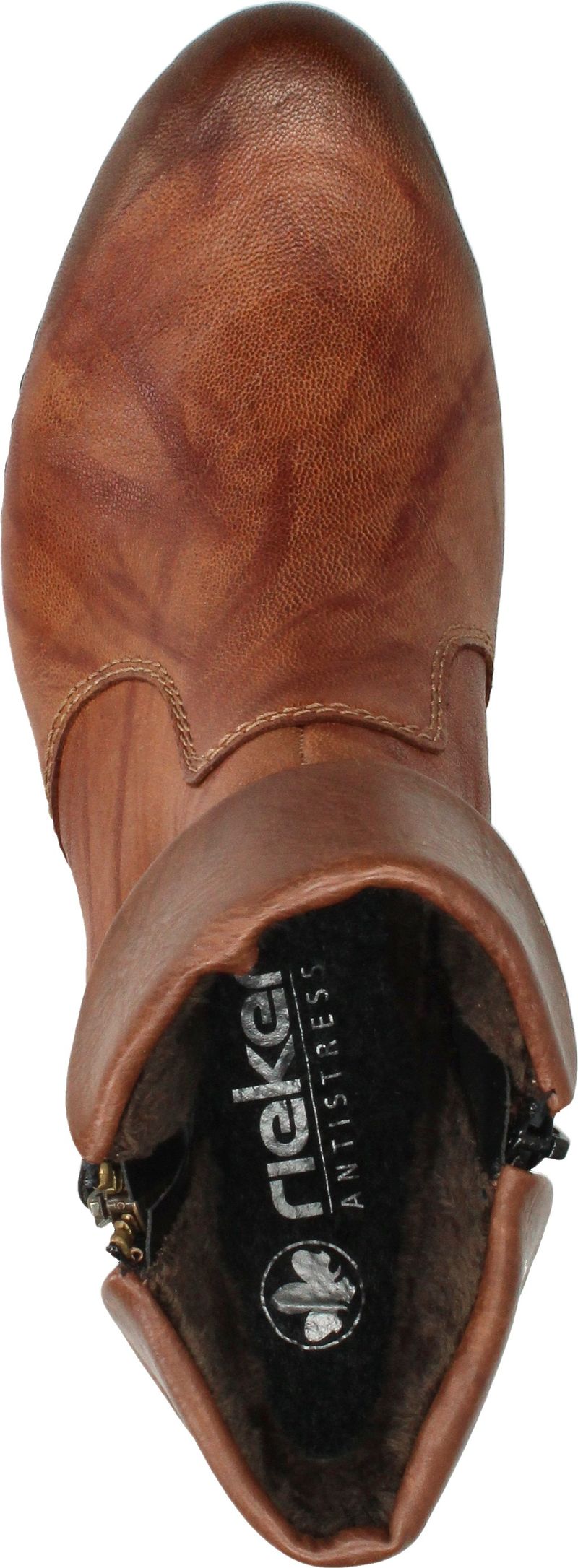 Rieker Enkellaarsjes Cognac Dames