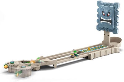 Hot Wheels Mario Kart Thwomp Ruins Track Set