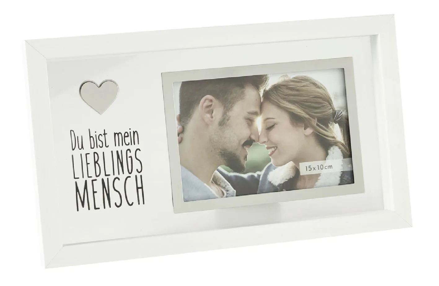 Bilderrahmen mit Spruch "Lieblingsmensch" in 15x10 cm