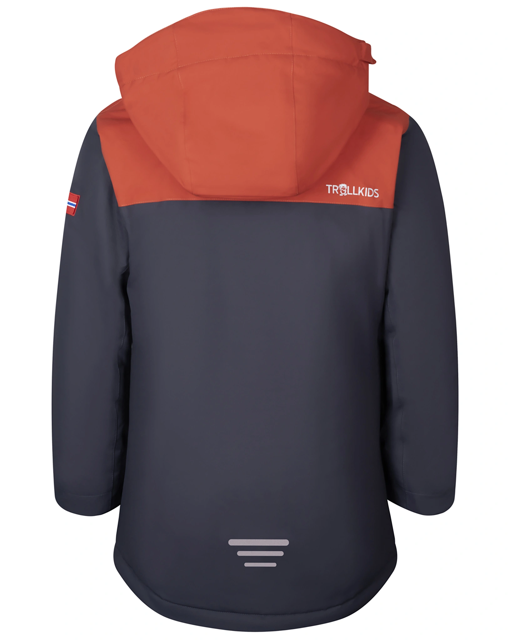 FunktionswinterjaKids GUDVANGEN in black/red clay
