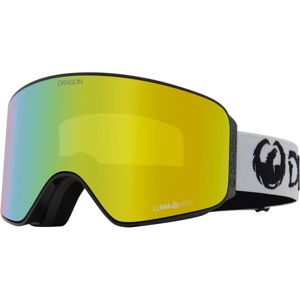 Masque de ski DRAGON NFX MAG OTG BONUS CLASSICGREY/LLGOLDION+LLAMBER