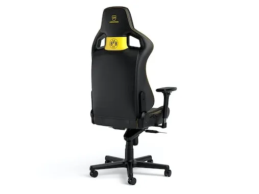 noblechairs EPIC BVB, PC gamingstol, 120 kg, Polstret sæde, Polstret ryglæn, 140 cm, 185 cm