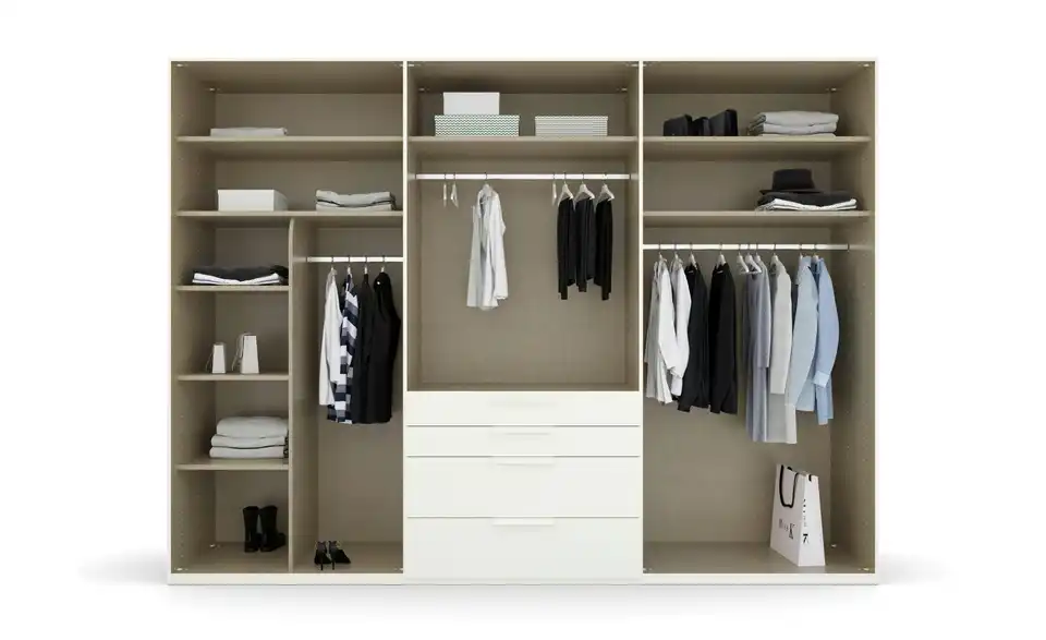 Drehtürenschrank 6 Stück 301 cm