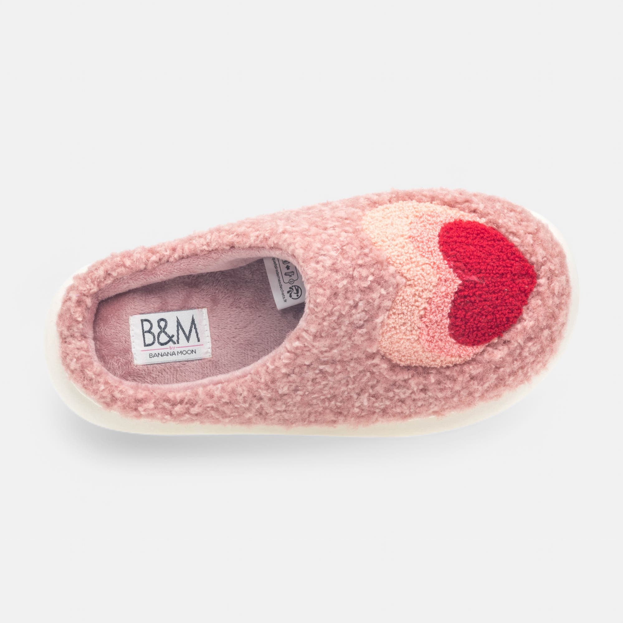 Pantoufles mules Femme rose