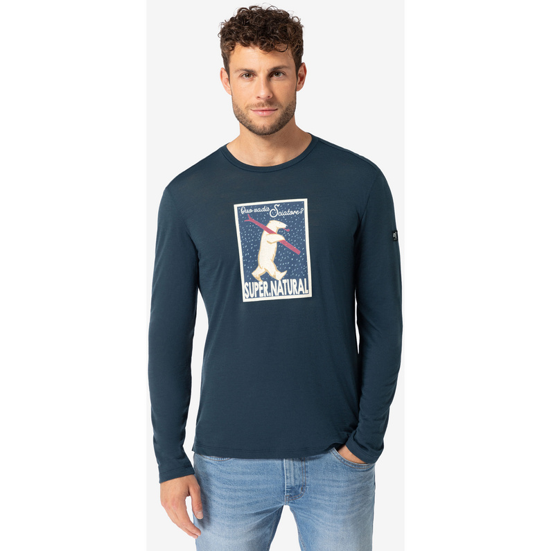 Super.Natural Herren Skiatore Longsleeve