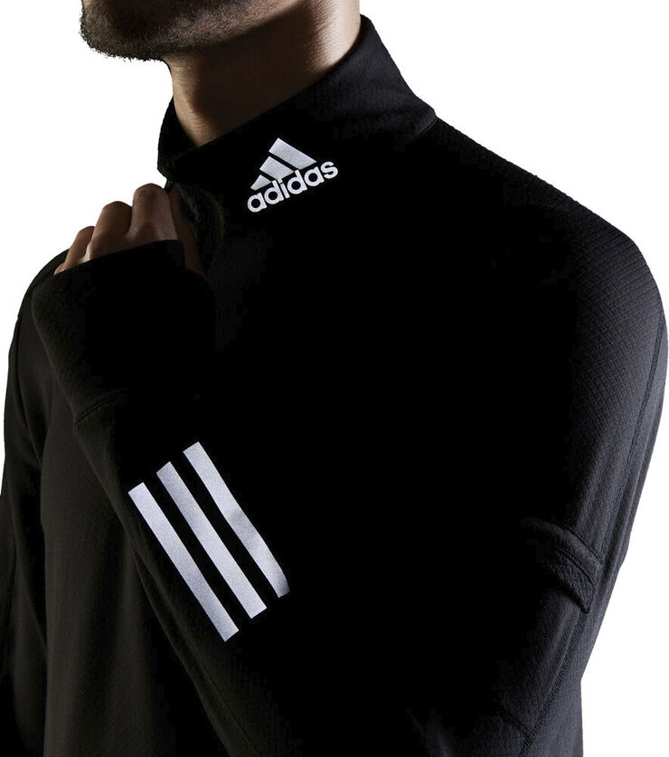 adidas Own the Run Warm løbetrøje Sort
