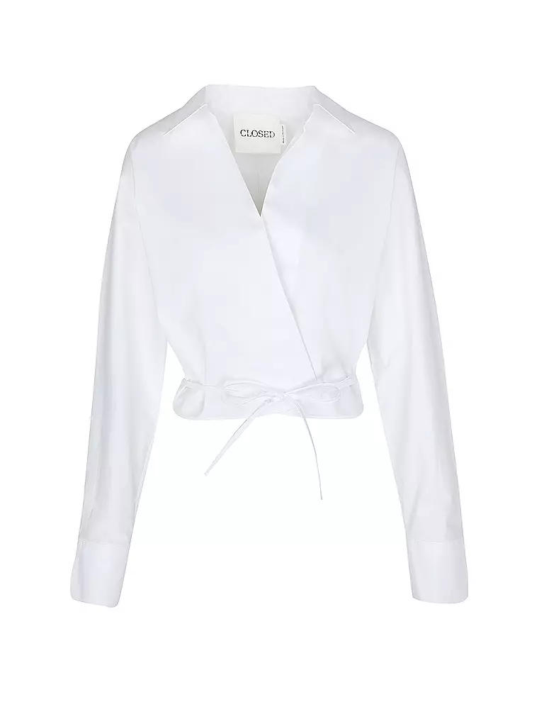 CLOSED Wickelbluse  weiss