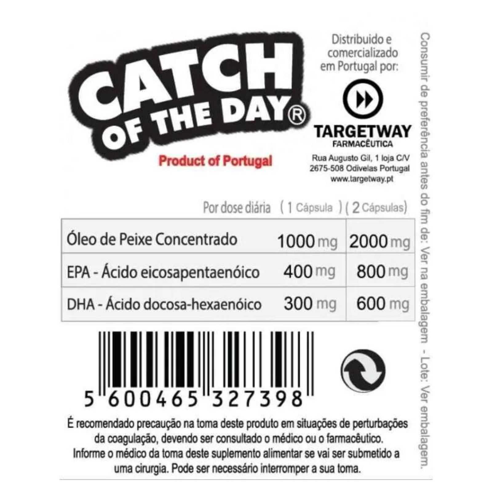 Captura do Dia Omega-3 30 cápsulas blandas