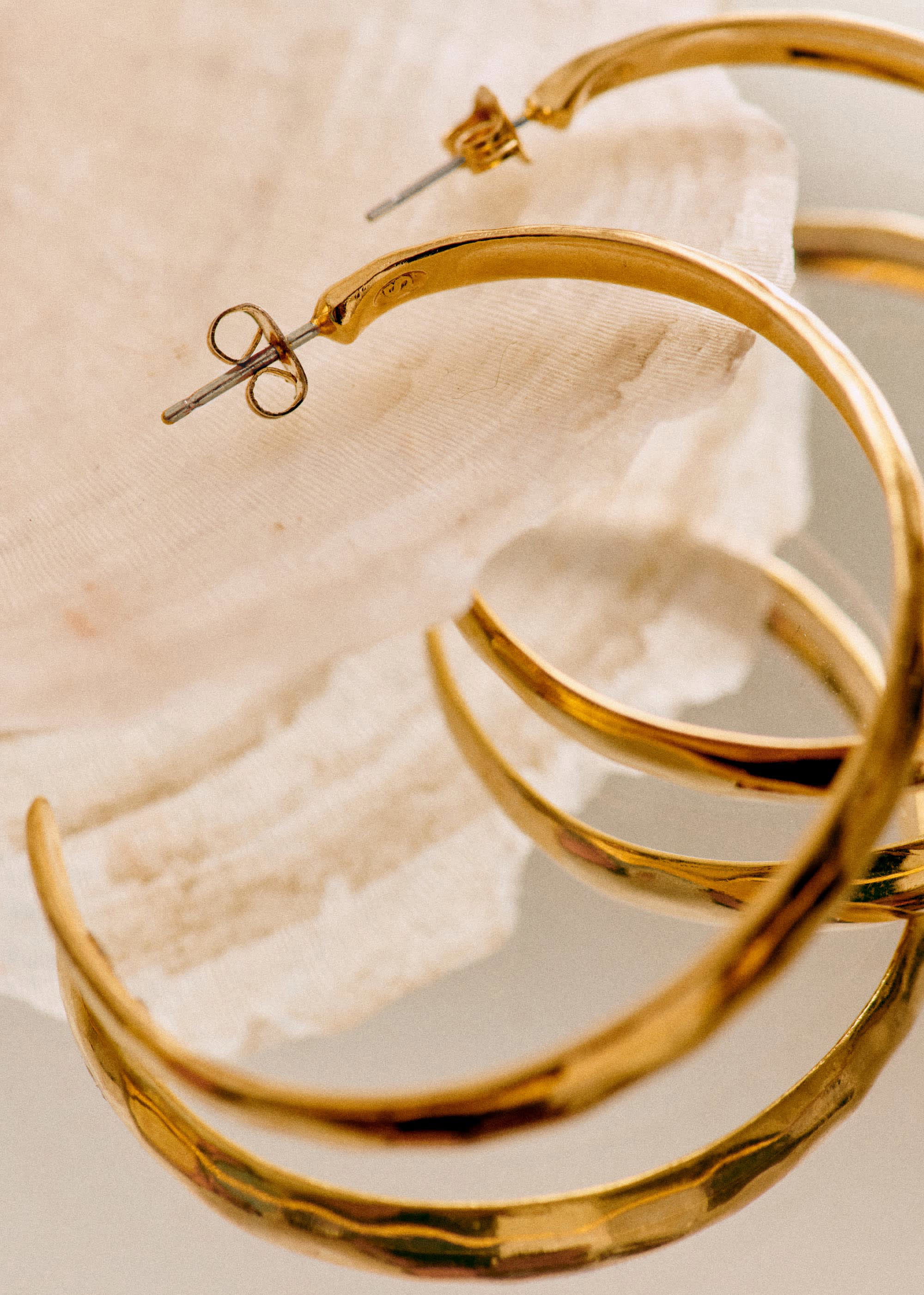 Anneaux Juan - Doré - E-SHOP/BIJOUX Boucles d'Oreilles 5905777